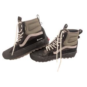 Vans Sk8-Hi MTE-3 Gore-Tex Shoes Mens 8 Brown Black Waterproof Hiking Boots